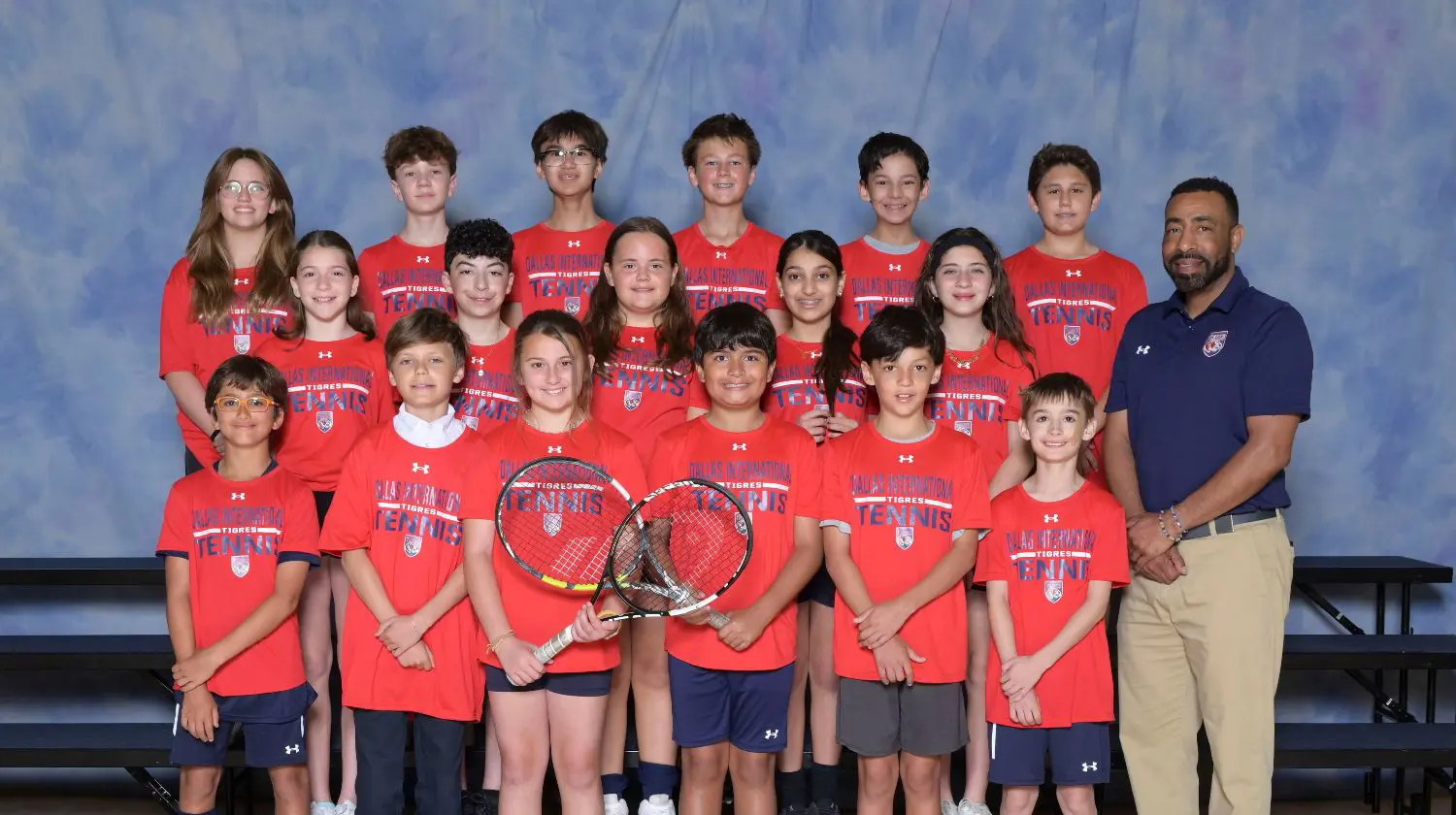 MS Tennis team photo.